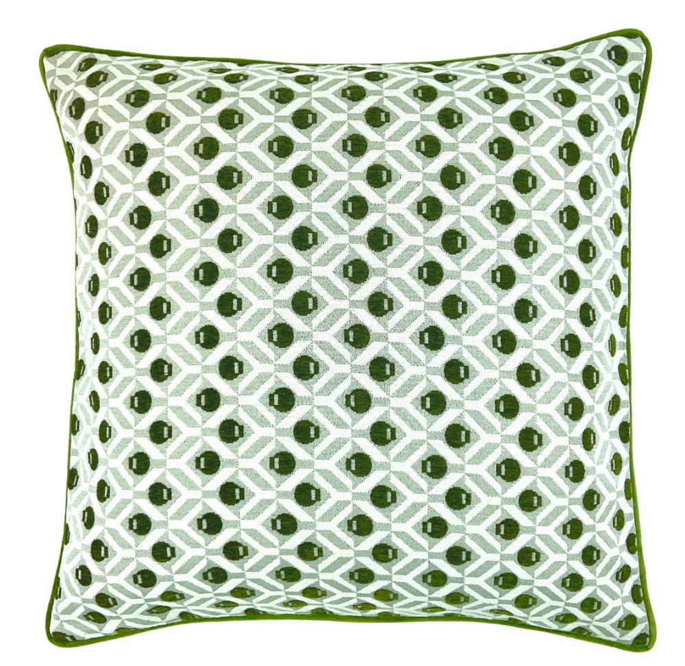 Malini Nexo Olive Cushion - Canwell Interiors Limited - Malini