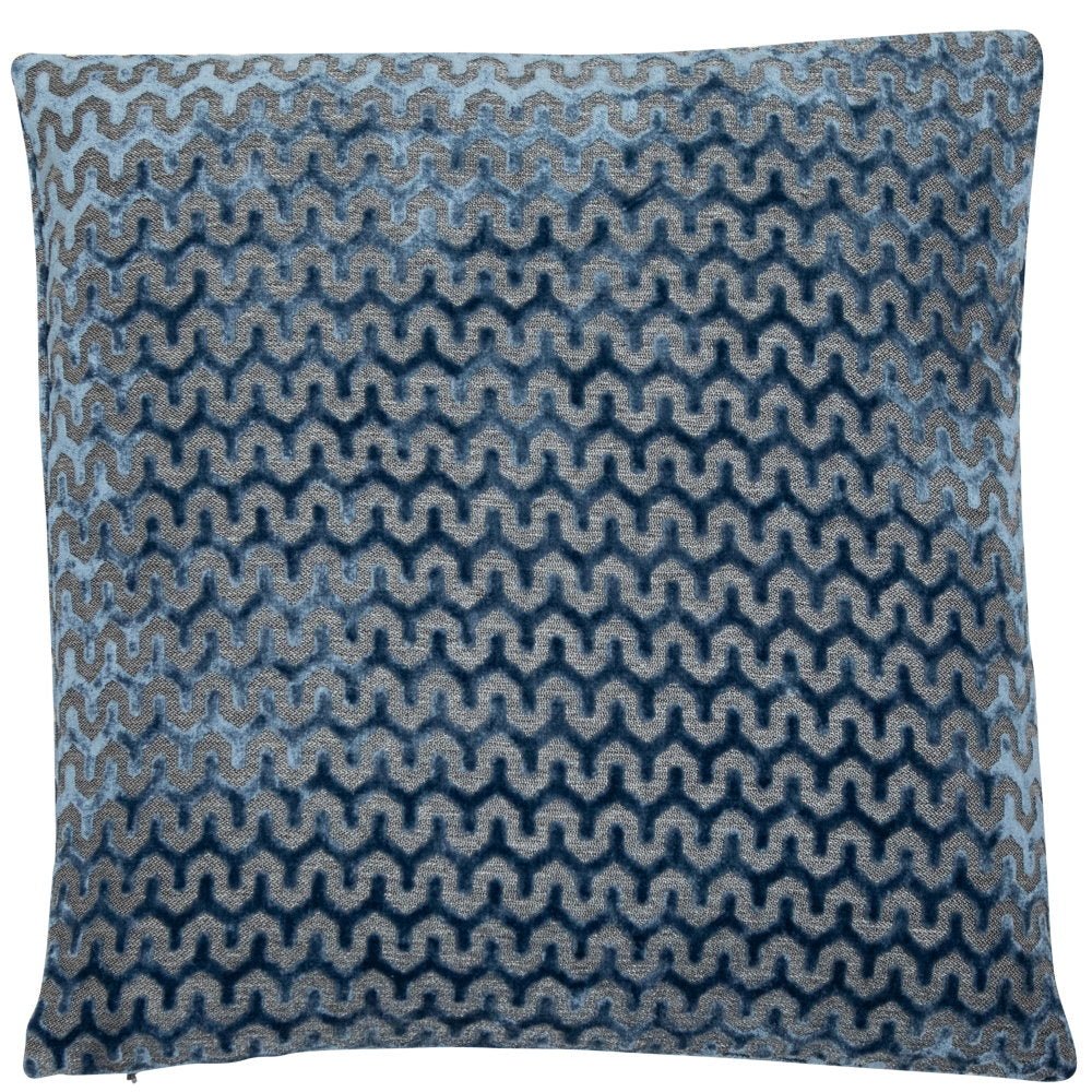 Malini Oslo Blue Cushion - Canwell Interiors Limited - Malini