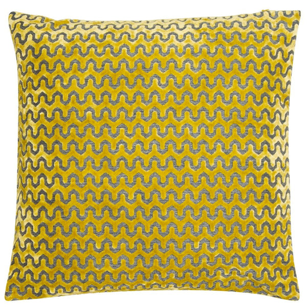 Malini Oslo Mustard Cushion - Canwell Interiors Limited - Malini
