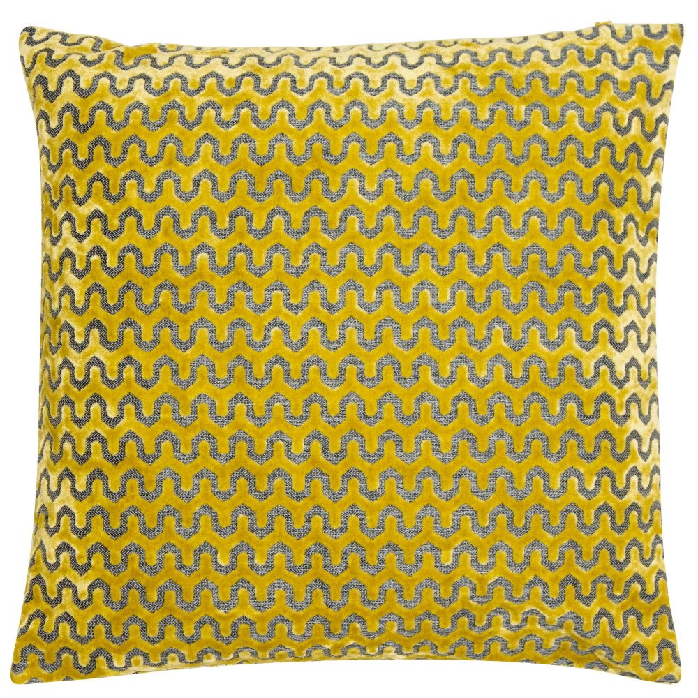 Malini Oslo Mustard Cushion - Canwell Interiors Limited - Malini