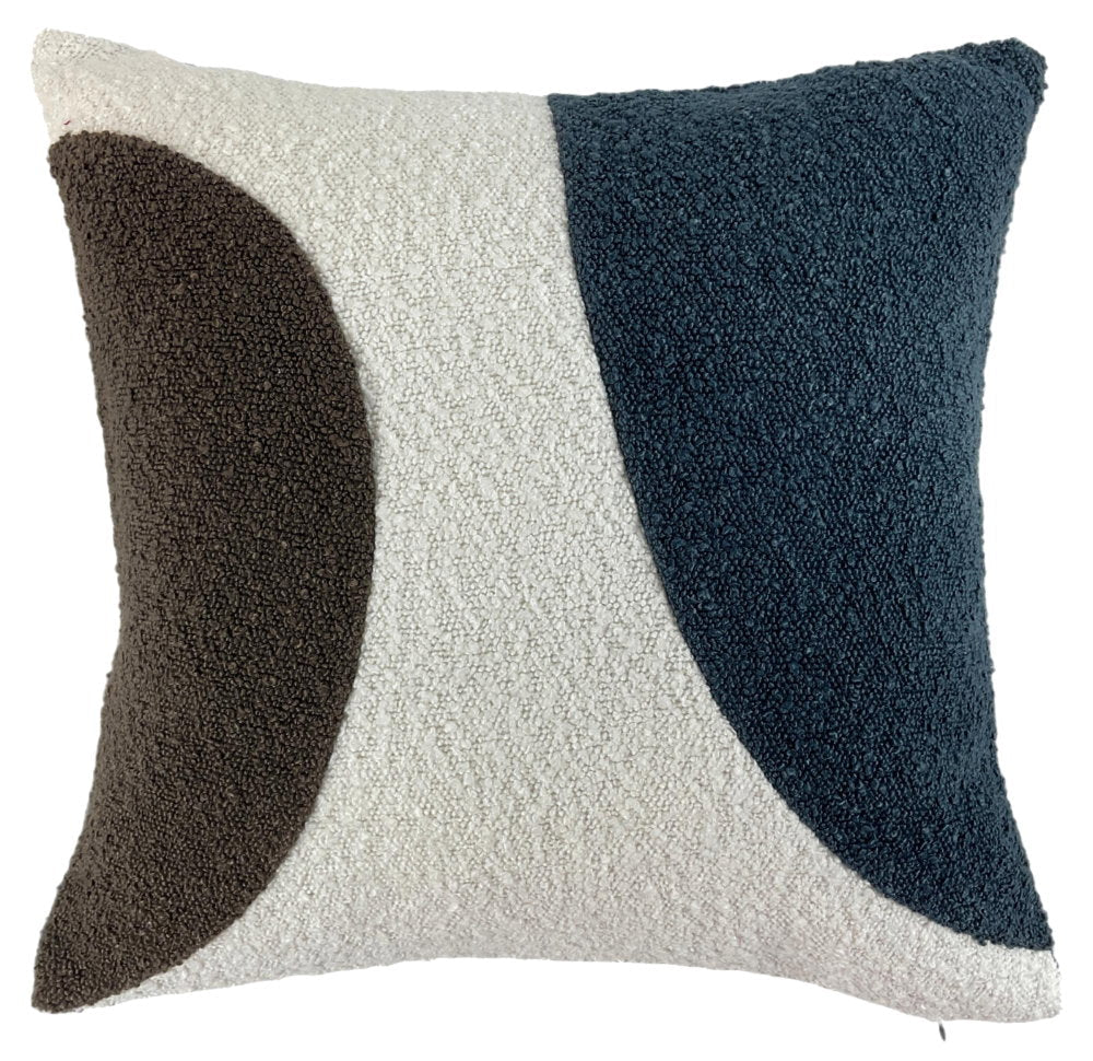 Malini Otto Navy Cushion - Canwell Interiors Limited - Malini