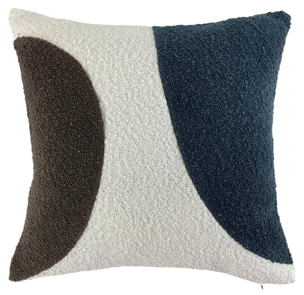 Malini Otto Navy Cushion - Canwell Interiors Limited - Malini