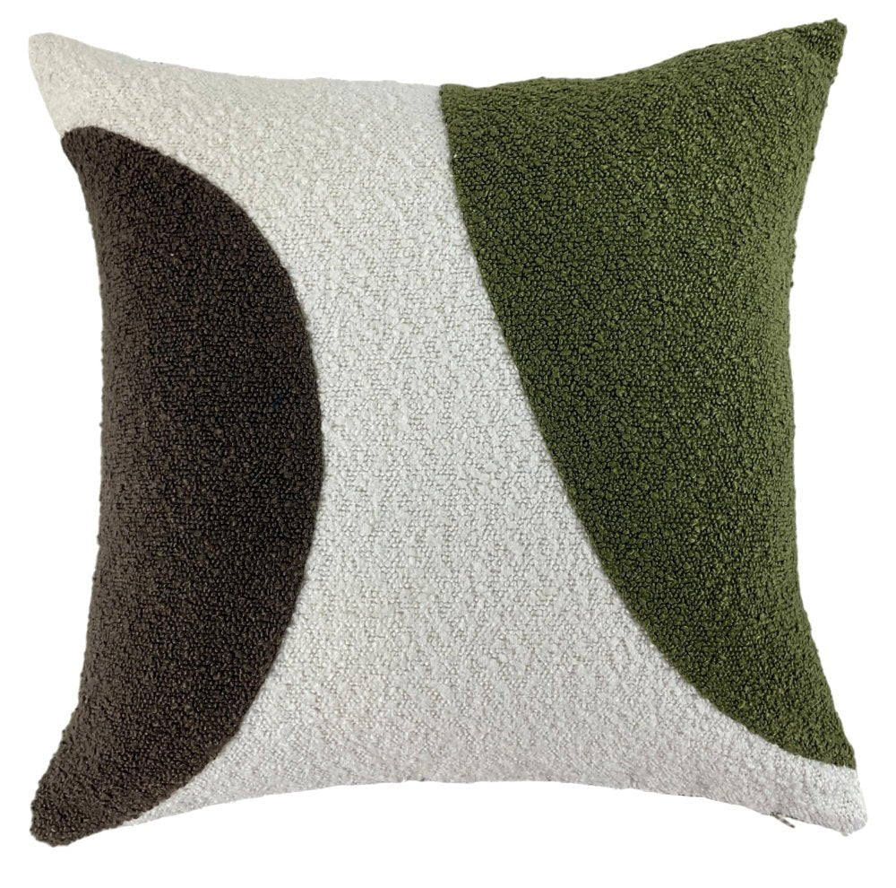 Malini Otto Olive Cushion - Canwell Interiors Limited - Malini
