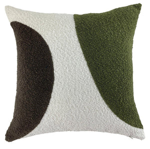 Malini Otto Olive Cushion - Canwell Interiors Limited - Malini