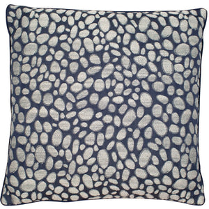 Malini Pebbles Navy Cushion - Canwell Interiors Limited - Malini