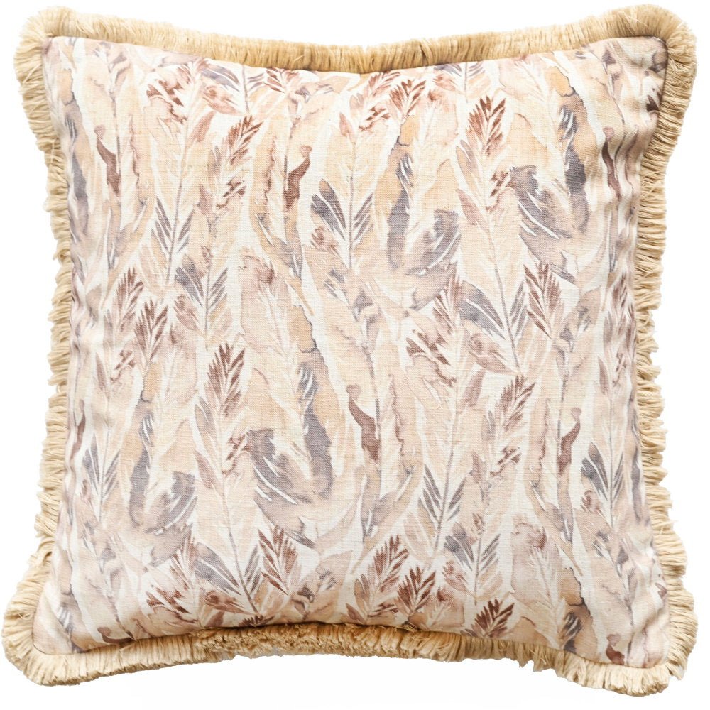 Malini Plume Natural Cushion - Canwell Interiors Limited - Malini