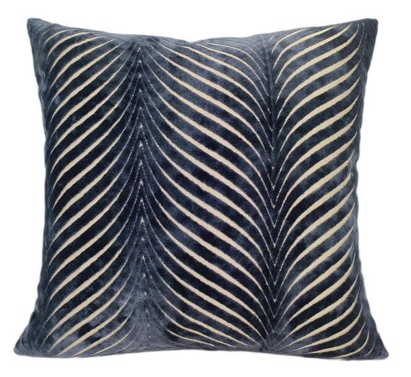 Malini Rada Navy Cushion - Canwell Interiors Limited - Malini