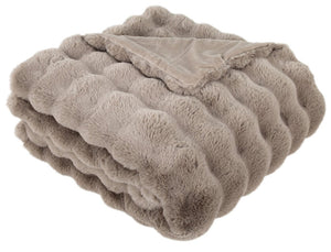 Malini Raffles Taupe Throw - Canwell Interiors Limited - Malini