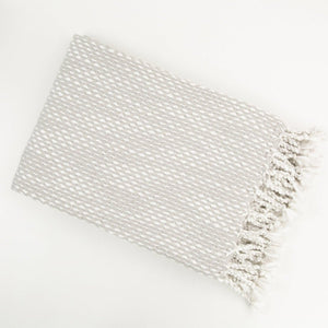 Malini Raindrops Silver Throw - Canwell Interiors Limited - Malini