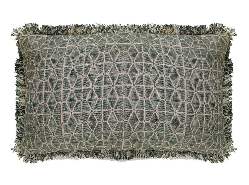 Malini Ravi Green Cushion - Canwell Interiors Limited - Malini