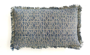 Malini Ravi Indigo Cushion - Canwell Interiors Limited - Malini