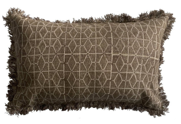 Malini Ravi Olive Cushion - Canwell Interiors Limited - Malini