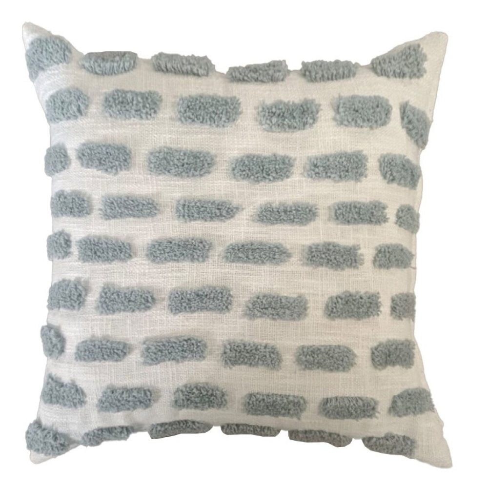 Malini Ridge Duckegg Cushion - Canwell Interiors Limited - Malini