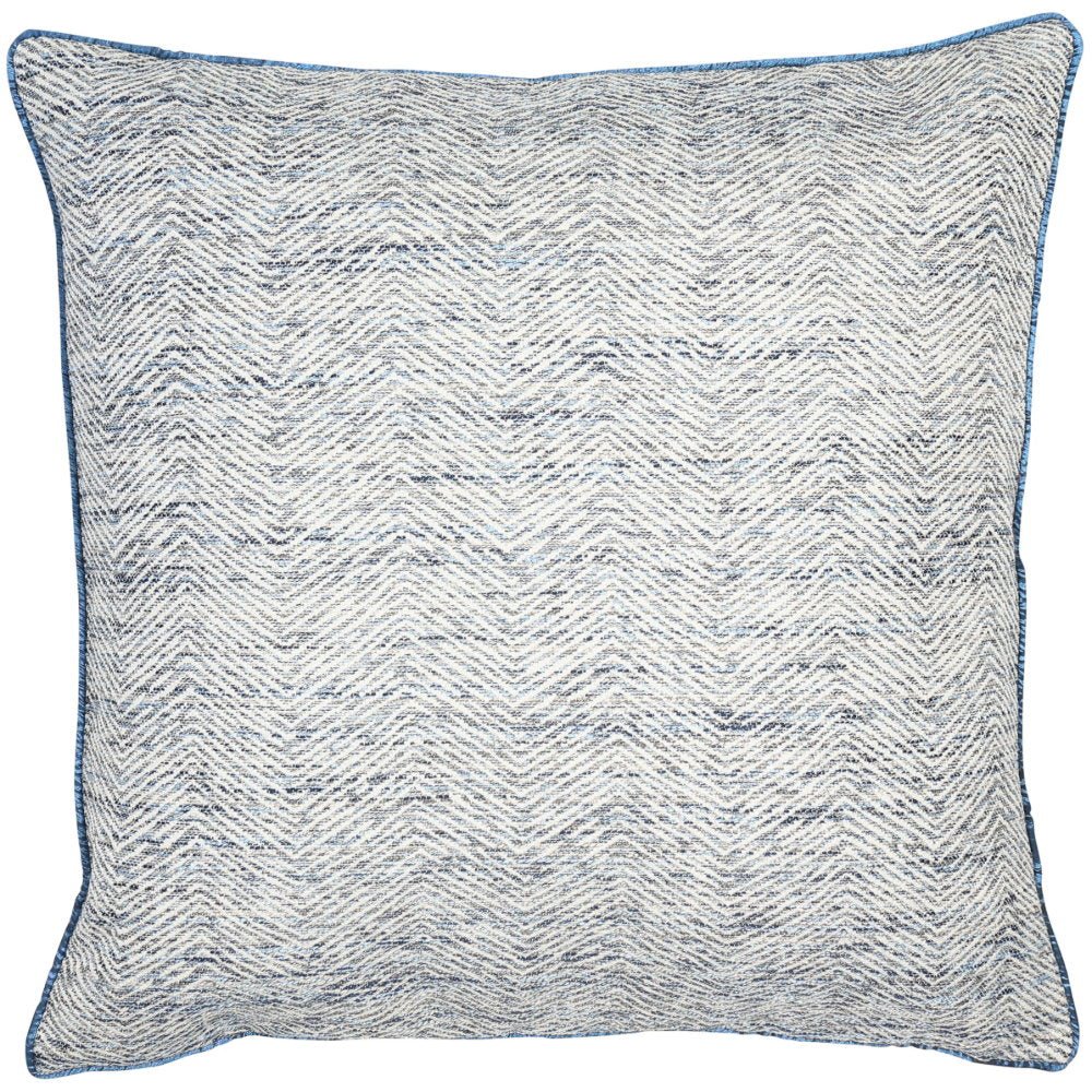 Malini Ripple Navy Cushion - Canwell Interiors Limited - Malini