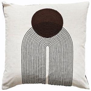 Malini Saloni Chocolate Cushion - Canwell Interiors Limited - Malini