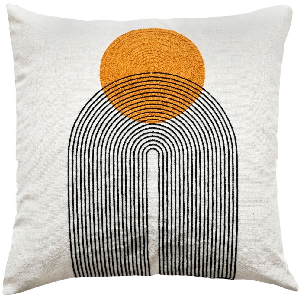 Malini Saloni Mustard Cushion - Canwell Interiors Limited - Malini