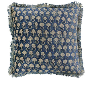 Malini Sarika Indigo Cushion - Canwell Interiors Limited - Malini