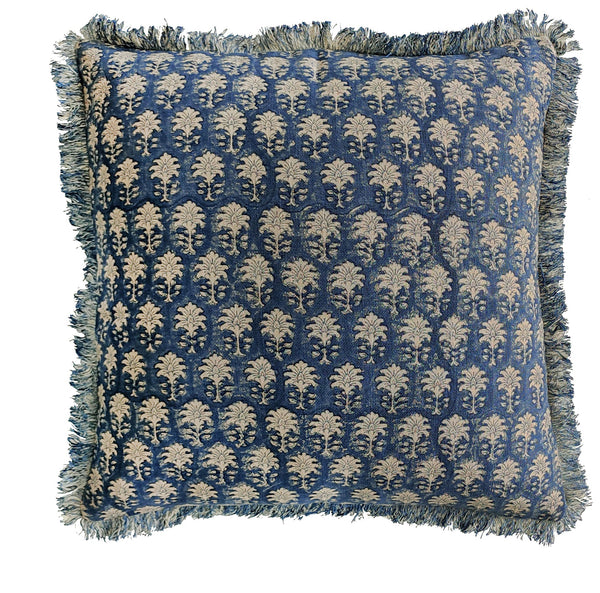 Malini Sarika Indigo Cushion - Canwell Interiors Limited - Malini