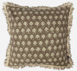 Malini Sarika Natural Cushion - Canwell Interiors Limited - Malini