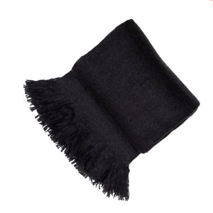Malini Serena Black Throw - Canwell Interiors Limited - Malini