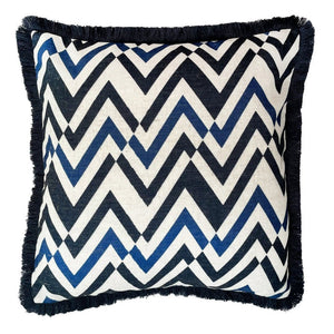 Malini Soma Navy Cushion - Canwell Interiors Limited - Malini