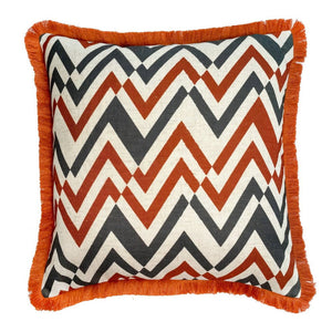 Malini Soma Rust Cushion - Canwell Interiors Limited - Malini