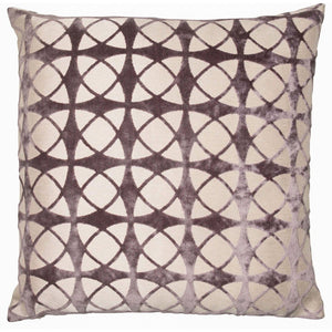 Malini Spiral Grey Cushion - Canwell Interiors Limited - Malini