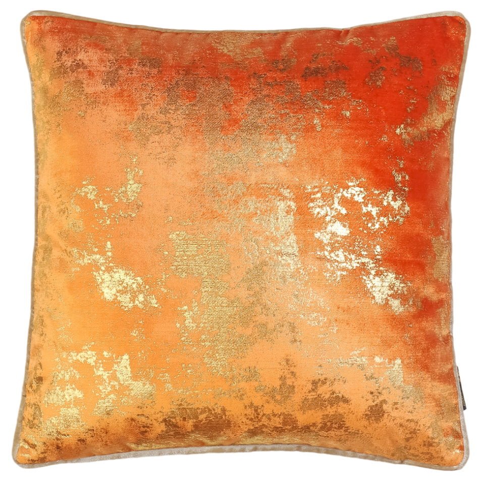Malini Spoiltrotton Orange Cushion - Canwell Interiors Limited - Malini