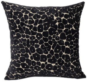 Malini Spoton Black Cushion - Canwell Interiors Limited - Malini
