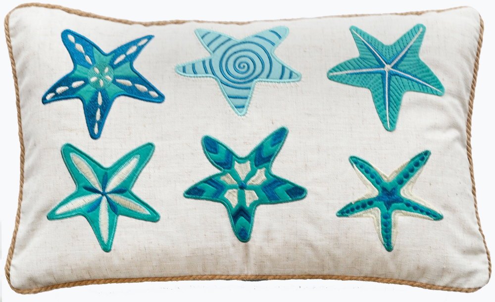 Malini Starfish Default Cushion - Canwell Interiors Limited - Malini