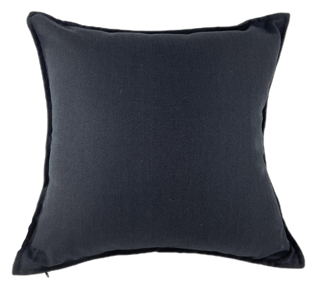 Malini Tia Black Cushion - Canwell Interiors Limited - Malini