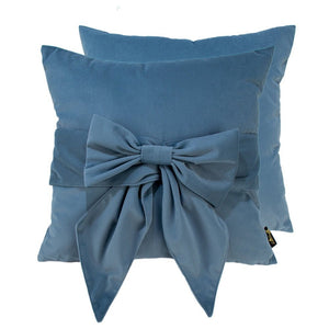 Malini Tiedup Blue Cushion - Canwell Interiors Limited - Malini