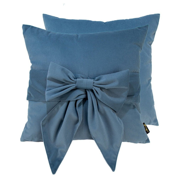 Malini Tiedup Blue Cushion - Canwell Interiors Limited - Malini