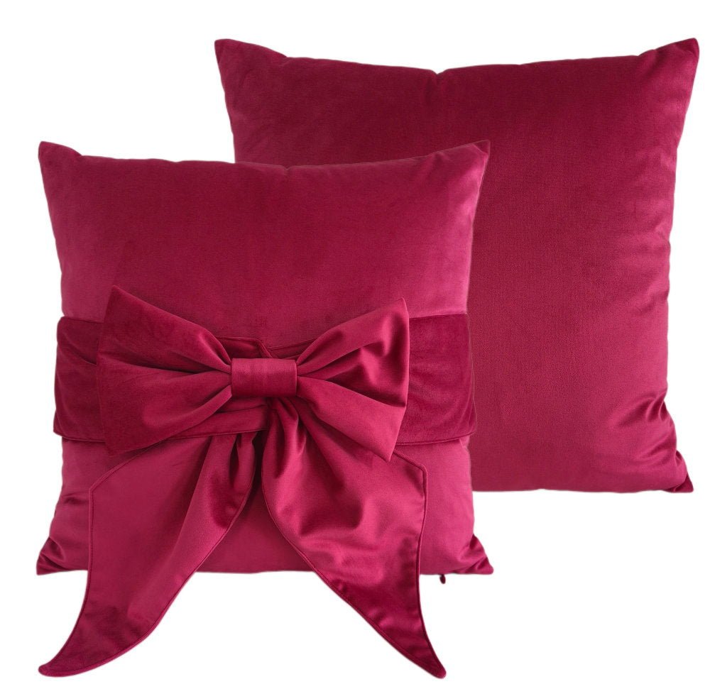 Malini Tiedup Fuschia Cushion - Canwell Interiors Limited - Malini