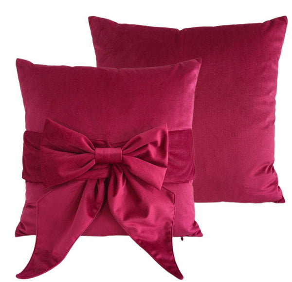 Malini Tiedup Fuschia Cushion - Canwell Interiors Limited - Malini