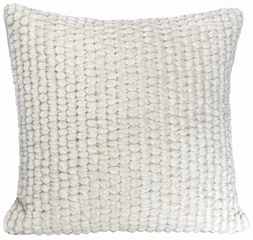 Malini Tuffra Ivory Cushion - Canwell Interiors Limited - Malini