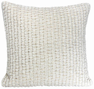 Malini Tuffra Ivory Cushion - Canwell Interiors Limited - Malini