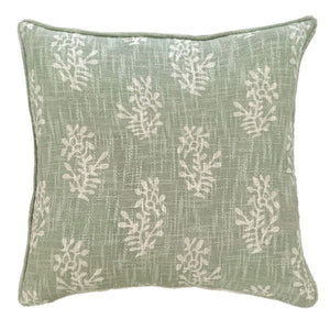 Malini Tula Green Cushion - Canwell Interiors Limited - Malini