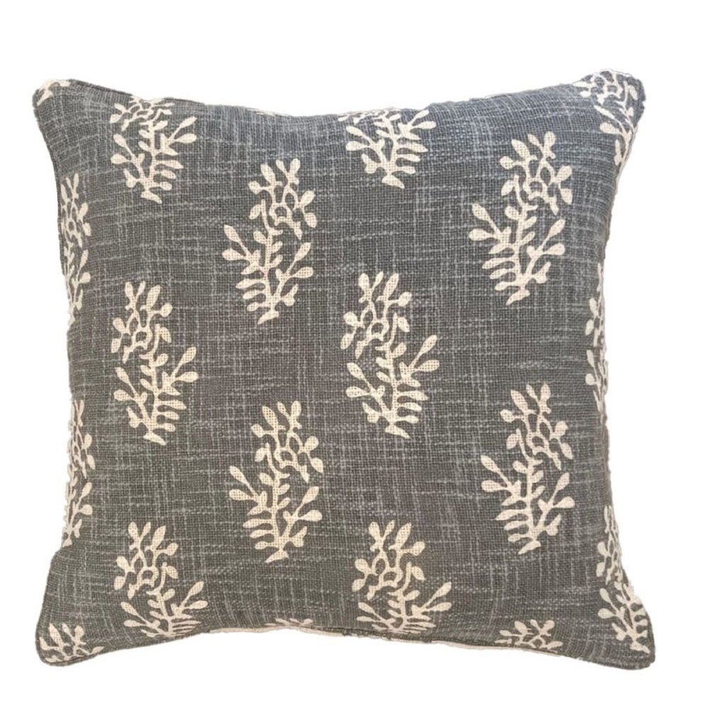 Malini Tula Grey Cushion - Canwell Interiors Limited - Malini