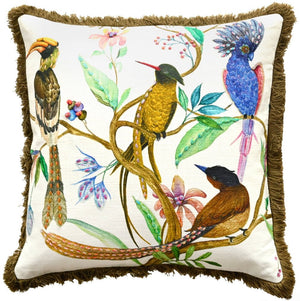 Malini Tweety Nat Cushion - Canwell Interiors Limited - Malini