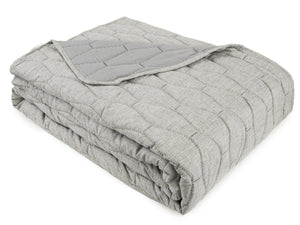 Malini Winchcombe Grey Quilt - Canwell Interiors Limited - Malini