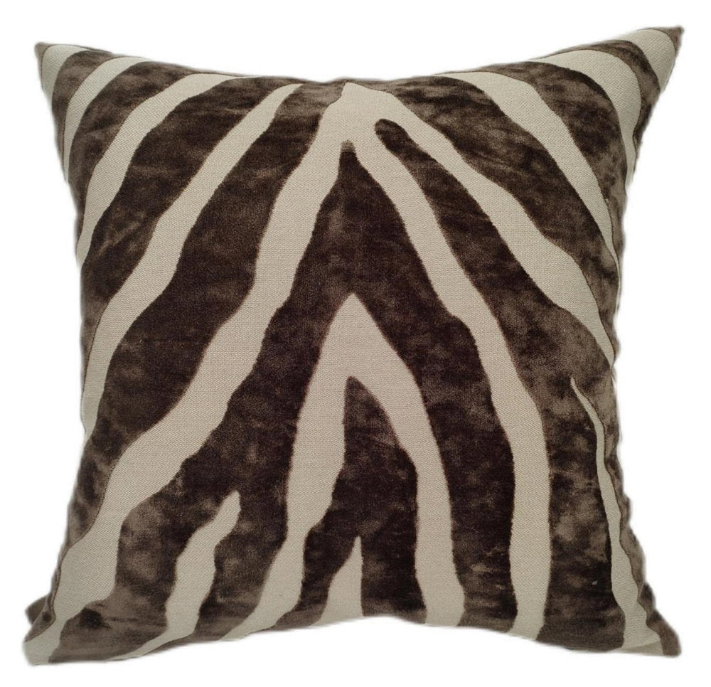 Malini Zebedeedodah Choc Cushion - Canwell Interiors Limited - Malini
