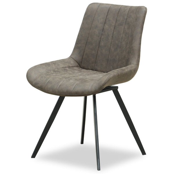 Malmo Coffee Swivel Dining Chair - Canwell Interiors Limited - Hills