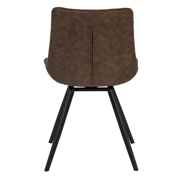 Malmo Coffee Swivel Dining Chair - Canwell Interiors Limited - Hills