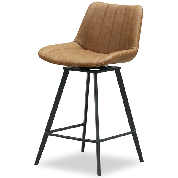 Malmo Tan Swivel Bar Stool - Canwell Interiors Limited - Hills