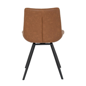 Malmo Tan Swivel Dining Chair - Canwell Interiors Limited - Hills