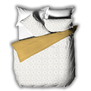 Mandala Super King Size Duvet Set Grey - XShowhome Limited - Riva