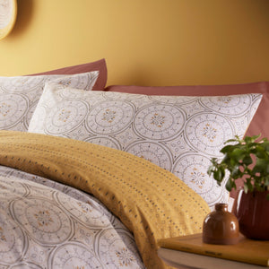 Mandala Super King Size Duvet Set Grey - XShowhome Limited - Riva