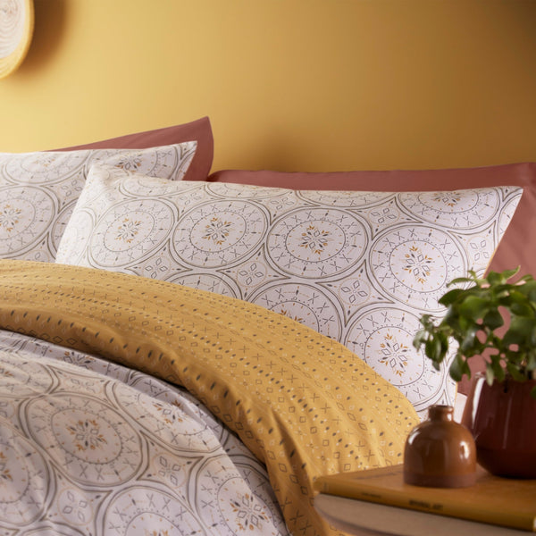 Mandala Super King Size Duvet Set Grey - XShowhome Limited - Riva