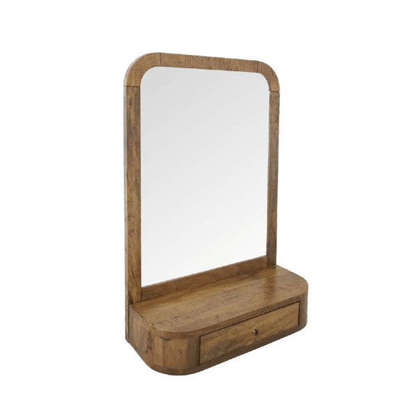 Mango Lounge Mirror with Shelf - XShowhome Limited - XShowhome
